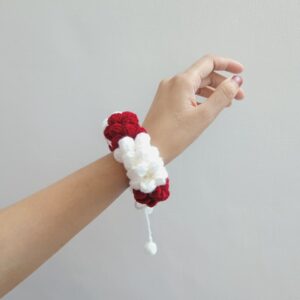 handcrafted crochet gajra