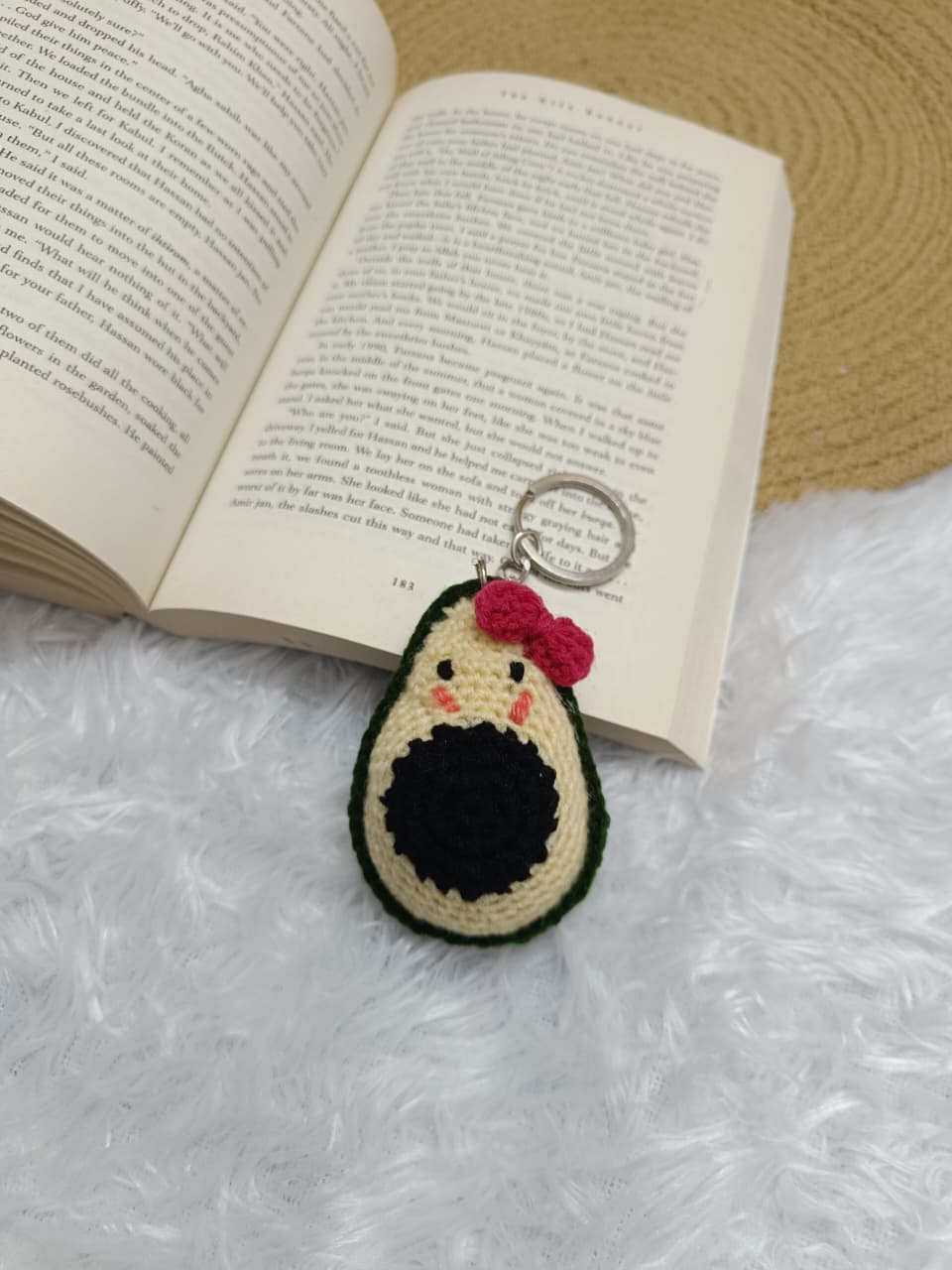 crochet avocado keyring crochet avocado keyring